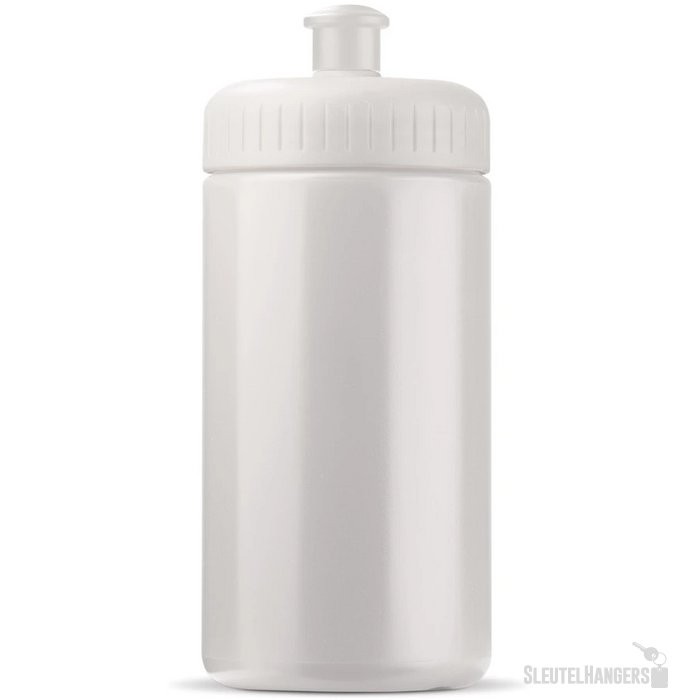 Sportbidon classic 500ml wit