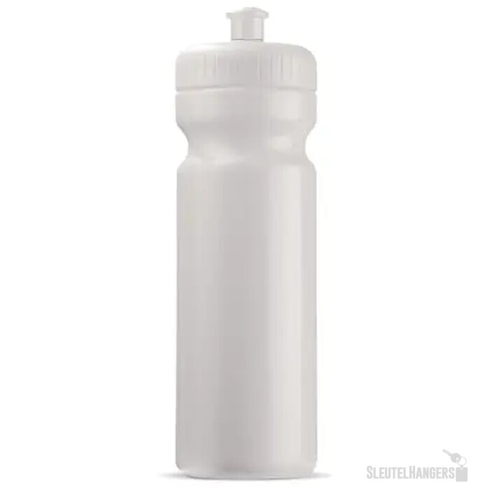 Sportbidon classic 750ml wit