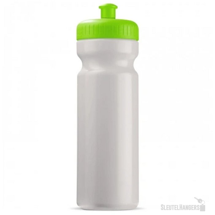 Sportbidon classic 750ml wit / licht groen