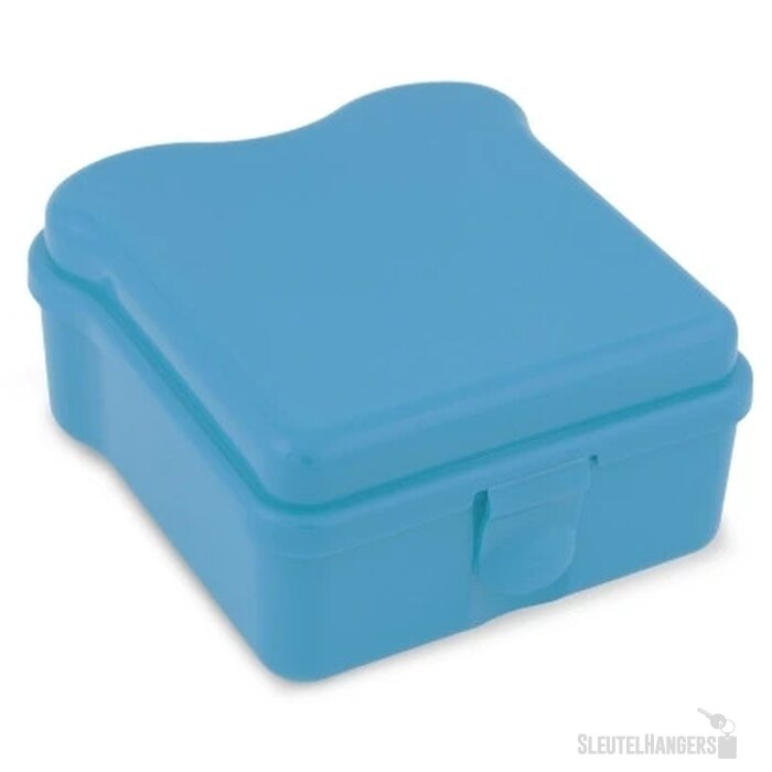 Broodtrommel sandwich blauw