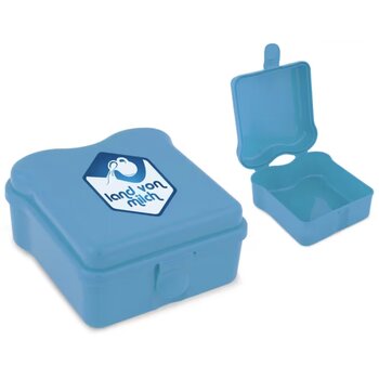 Broodtrommel sandwich blauw Broodtrommel sandwich blauw