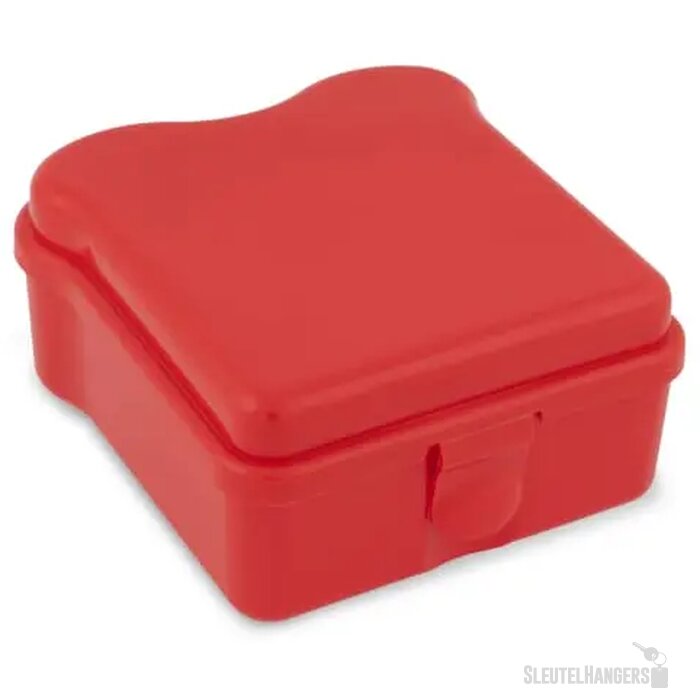 Broodtrommel sandwich rood