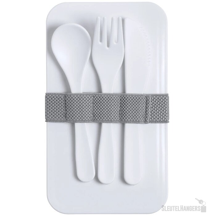 Fandex Antibacteriële Lunchbox Wit