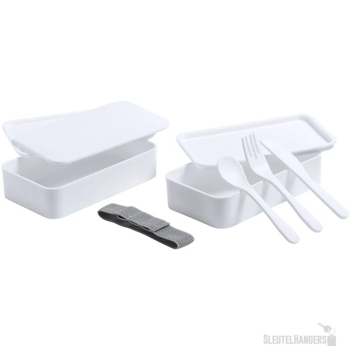 Fandex Antibacteriële Lunchbox Wit