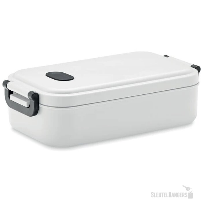 Gerecyclede pp lunchbox (800ml) Wit
