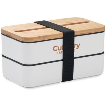 Gerecycled pp lunchbox Wint wit Gerecycled pp lunchbox Wint wit