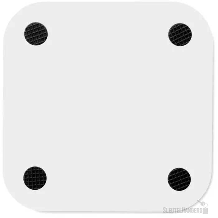 USB hub met draadloze lader Wit
