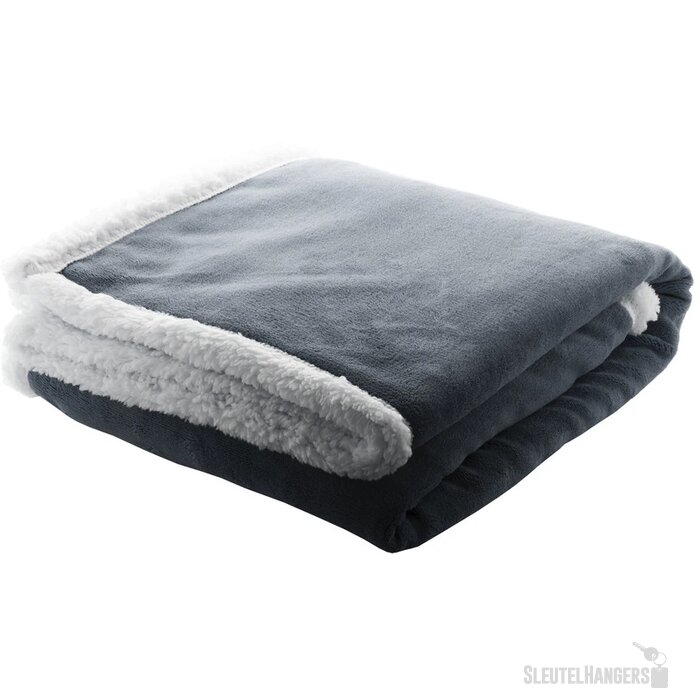 Sammia Coral Fleece Deken (Licht) Grijs
