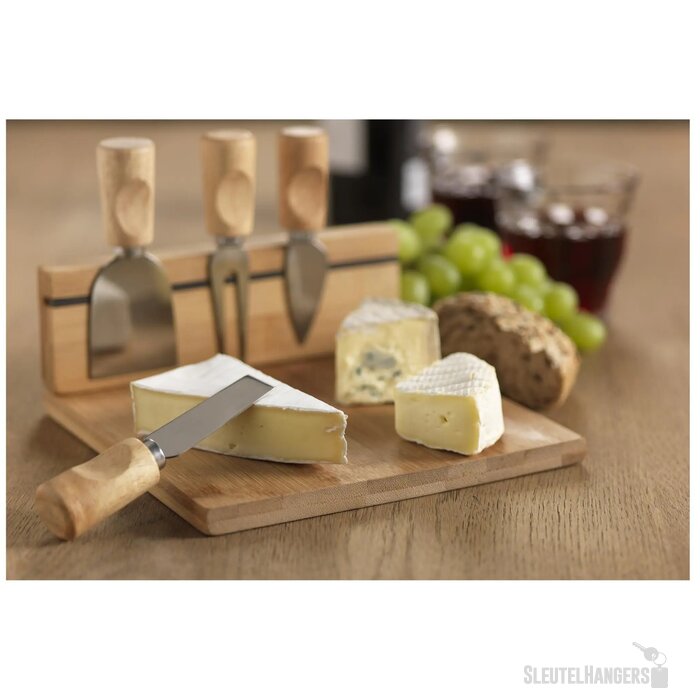 Kaasplank Met Magnetische Messenhouder
