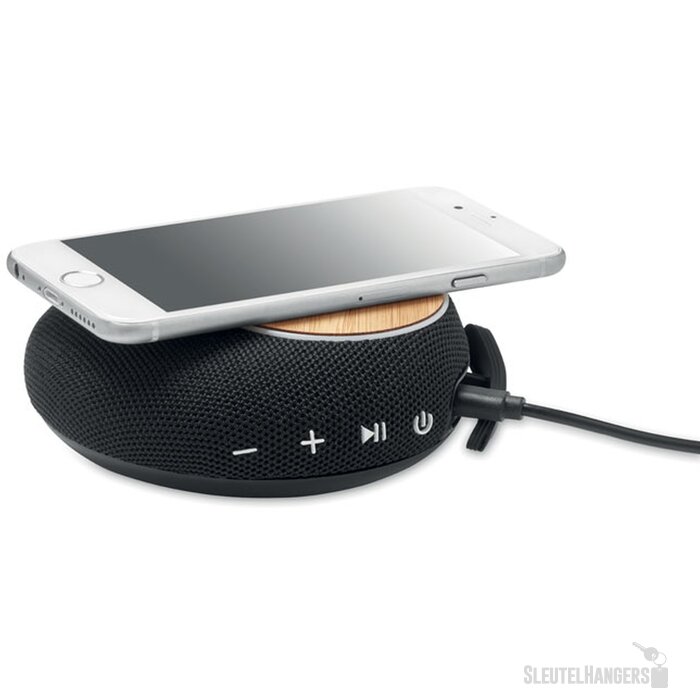 Powerbank met speaker (4.000 mAh) Zwart