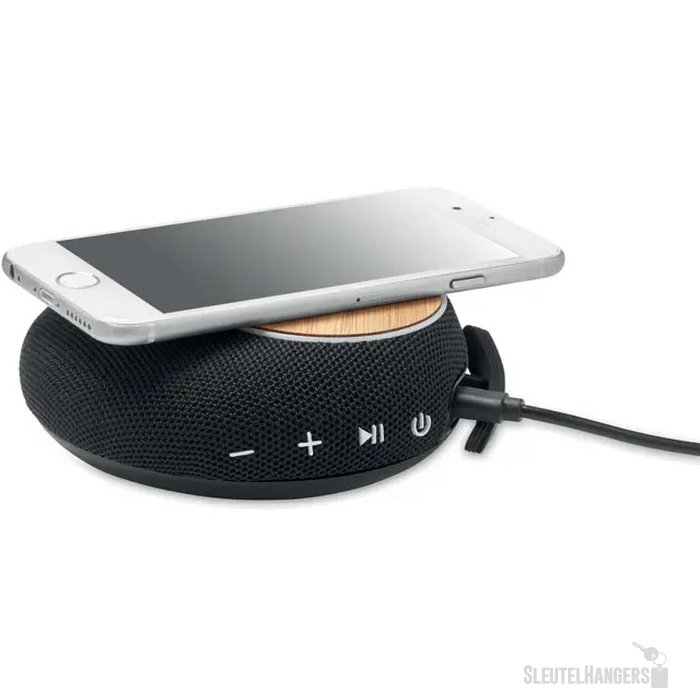 Powerbank met speaker (4.000 mAh) Zwart