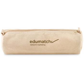 Katoenen etui Natu pouch beige