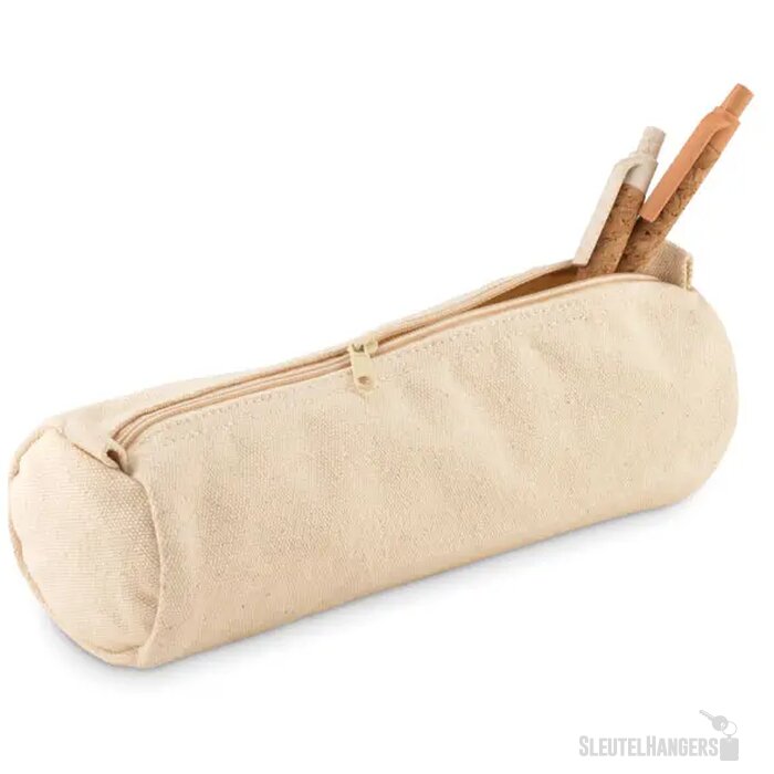 Katoenen etui Natu pouch beige
