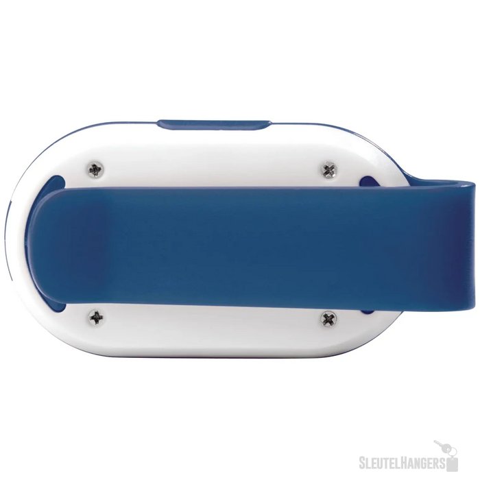 Fietslamp click-on blauw / wit