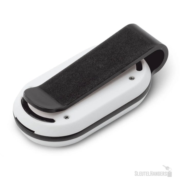 Fietslamp click-on zwart / wit