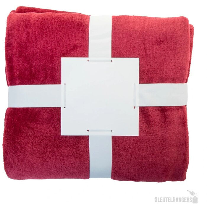 Vantaa Rpet Flanellen Deken Bordeaux