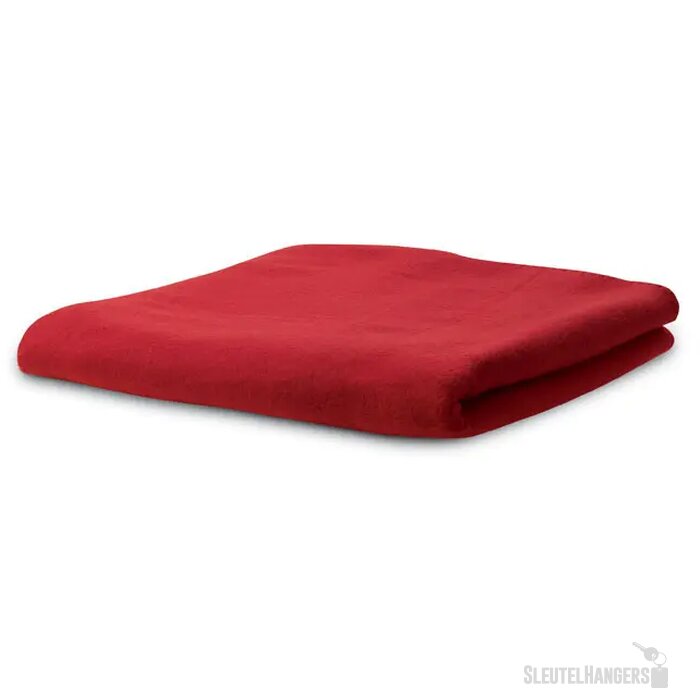 Fleece deken Stavenger Rood