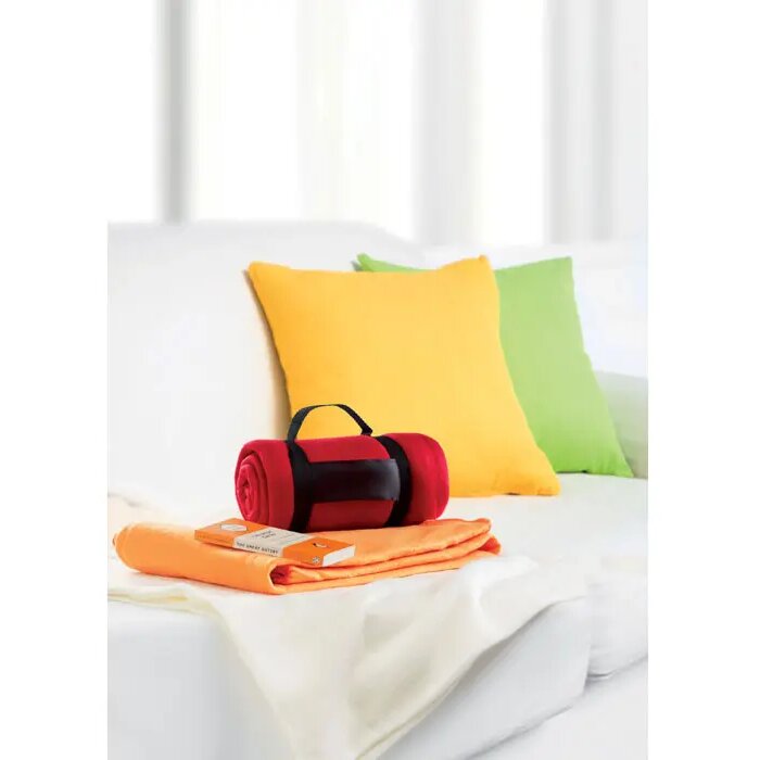 Fleece deken Stavenger Rood