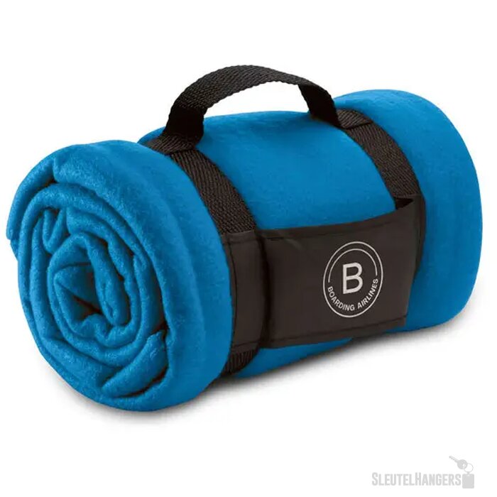 Fleece deken Stavenger Kobaltblauw