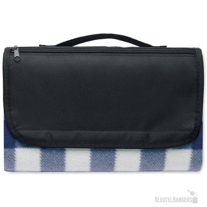 Rpet fleece deken 150 gr/m² Caly blauw