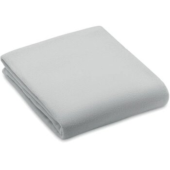 Rpet fleece deken 130gr/m² Bogda grijs