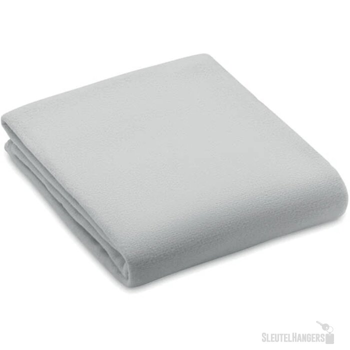 Rpet fleece deken 130gr/m² Bogda grijs