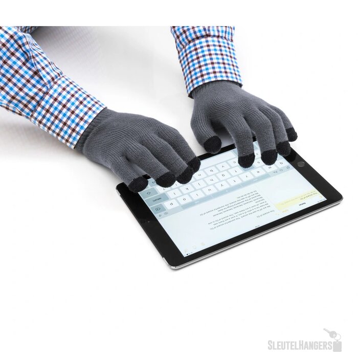 Tellar Handschoen Touchscreen Donker Grijs