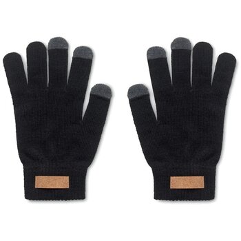 Rpet tactiele handschoenen Dactile zwart Rpet tactiele handschoenen Dactile zwart