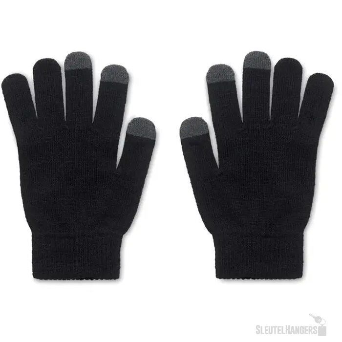 Rpet tactiele handschoenen Dactile zwart