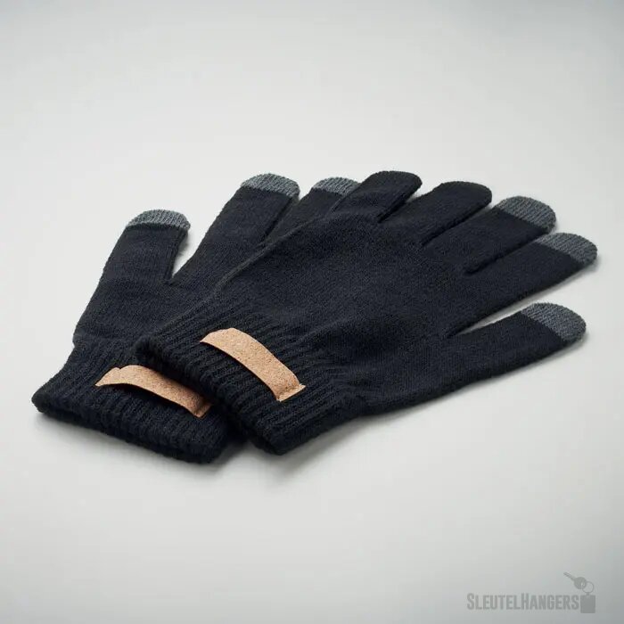 Rpet tactiele handschoenen Dactile zwart