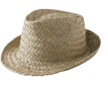 Goedkope Strohoed Beige