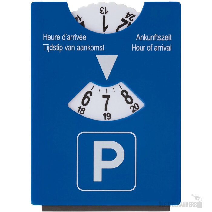 Parkeerschijf 2-in-1 Europa blauw