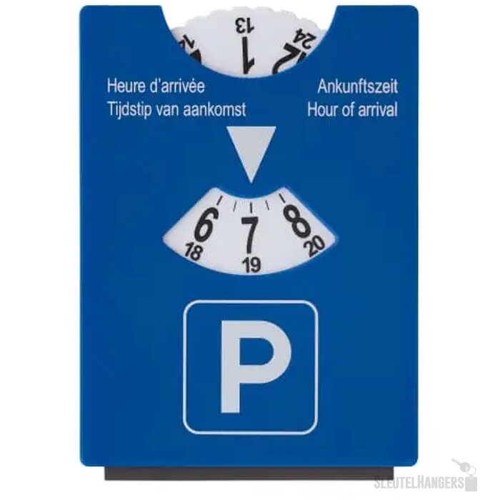 Parkeerschijf 2-in-1 Europa blauw