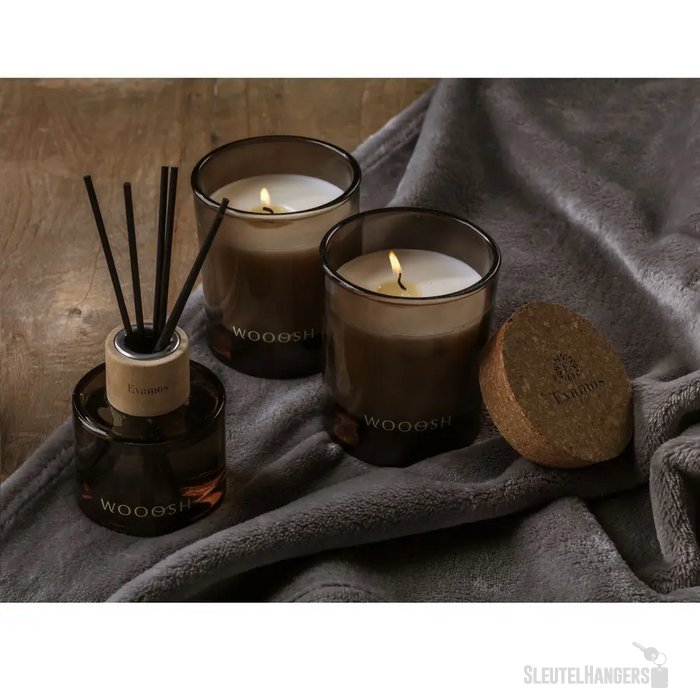 Wooosh Scented Candle Hidden Fig Geurkaars Bruin
