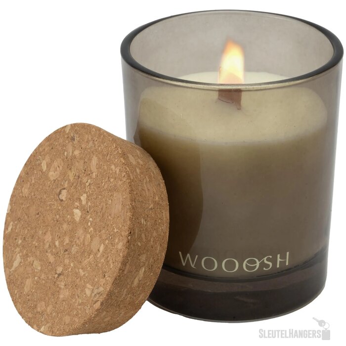 Wooosh Scented Candle Hidden Fig Geurkaars Bruin