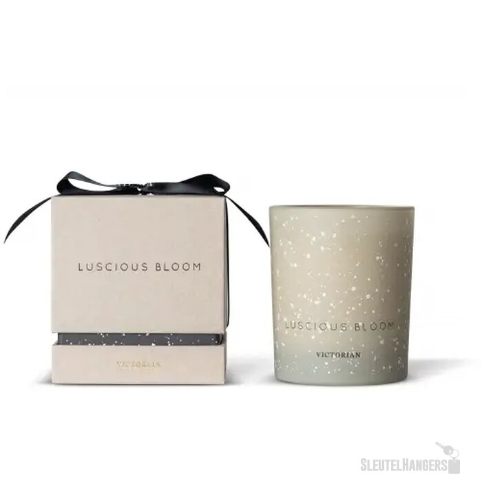 Victorian Luscious Bloom kaars wit