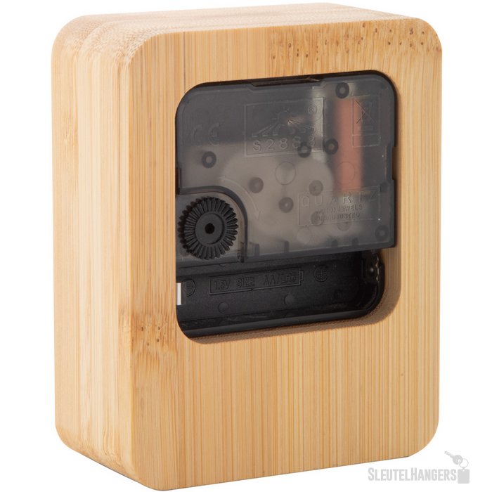 Bamboe Tafelklok Naturel