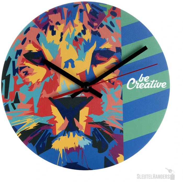 Custom Made Muurklok Wit