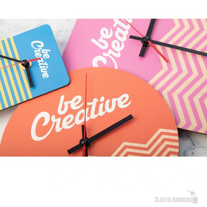 Betime Wood D Custom Made Wandklok Natuurlijk