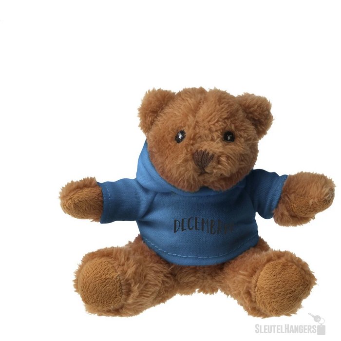 Hoodedbear knuffelbeer Blauw