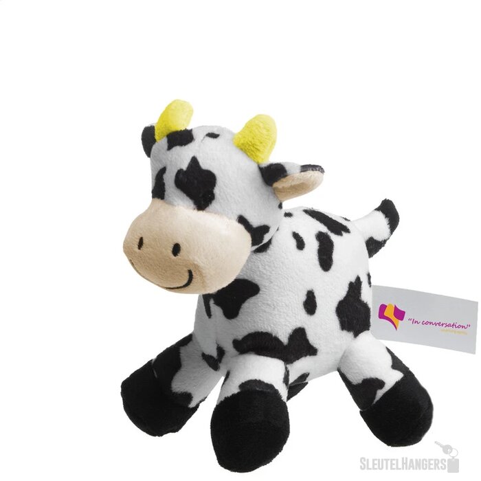 Superzachte koe knuffel Zwart/Wit