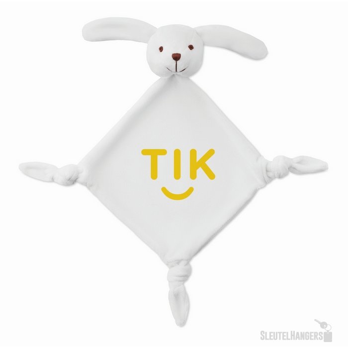 Pluche tutdoekje Wit