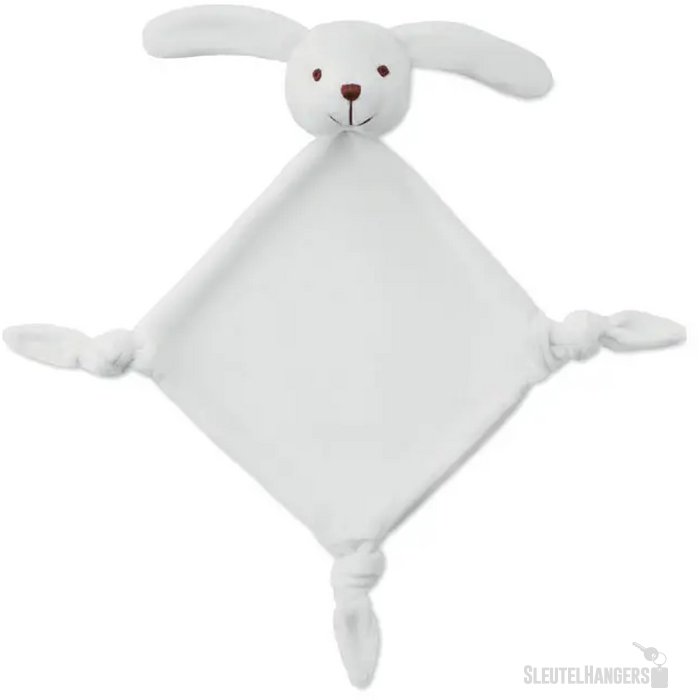 Pluche tutdoekje Wit