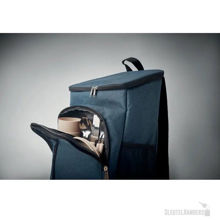 600d rpet outdoor koeltas Montecool blauw