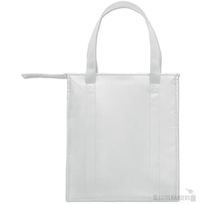 Non-woven rpet koeltas Wooler wit