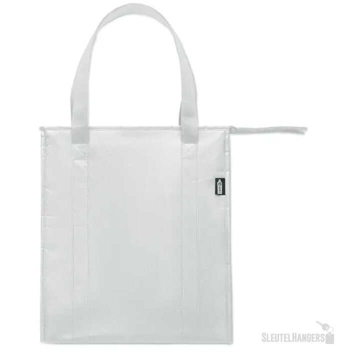 Non-woven rpet koeltas Wooler wit