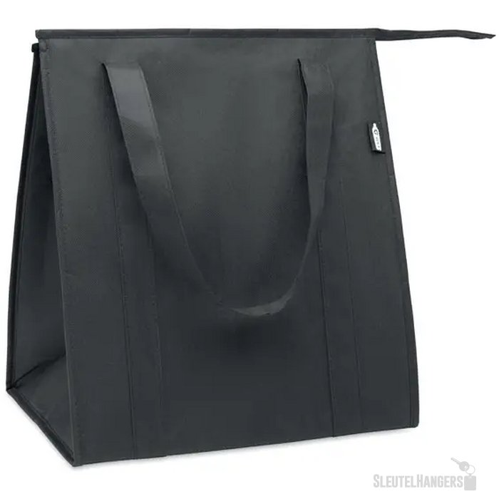 Non-woven rpet koeltas Wooler zwart