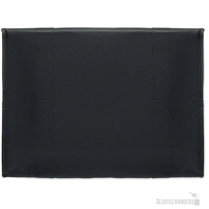 Non-woven rpet koeltas Wooler zwart