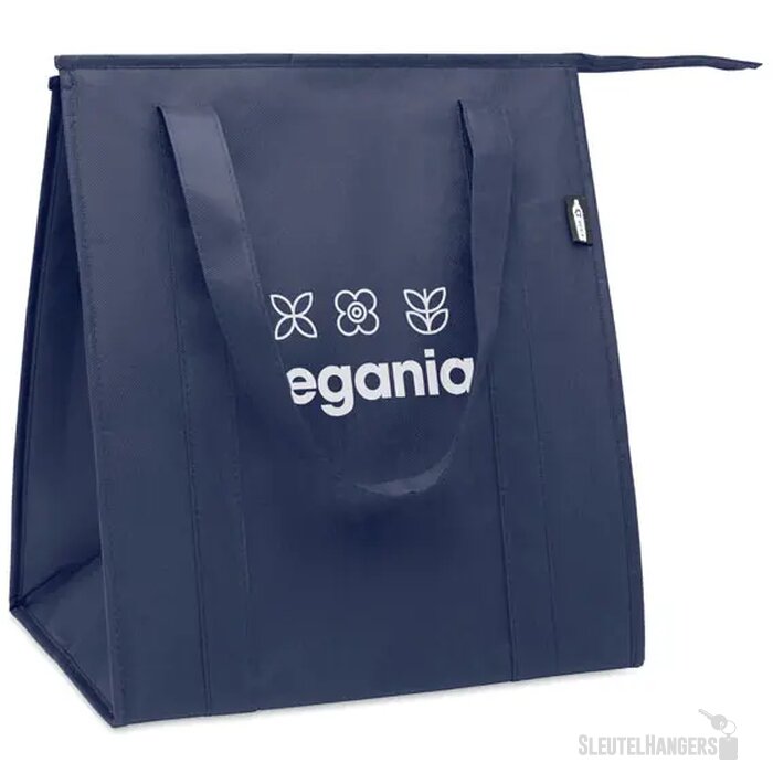 Non-woven rpet koeltas Wooler blauw