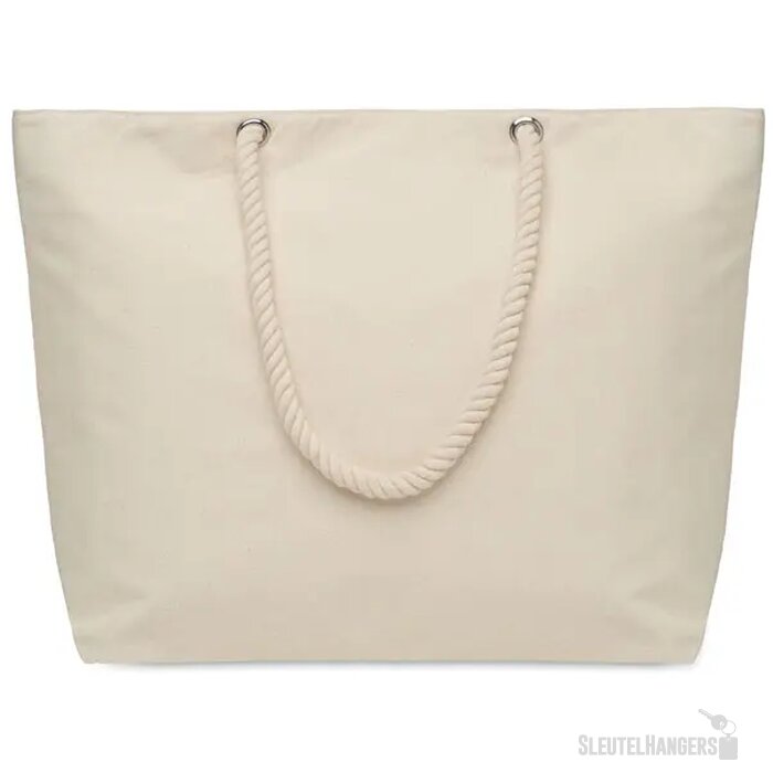 Strandkoeltas van katoen Heaven beige
